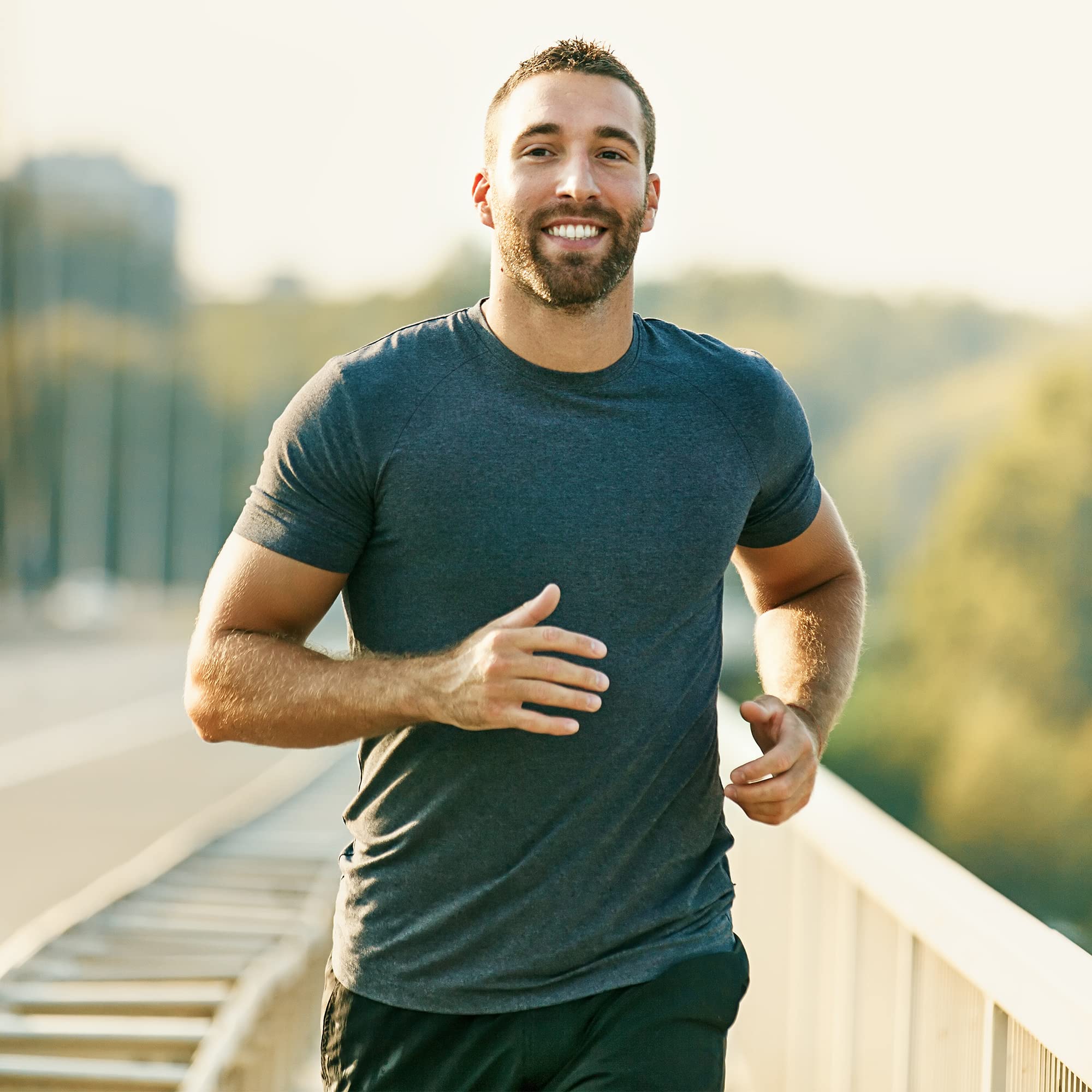 5/7 Pack Men's Quick Dry Moisture Wicking Workout Shirts - Athletic Gym T-Shirts for Running, Training & Fitness Activities