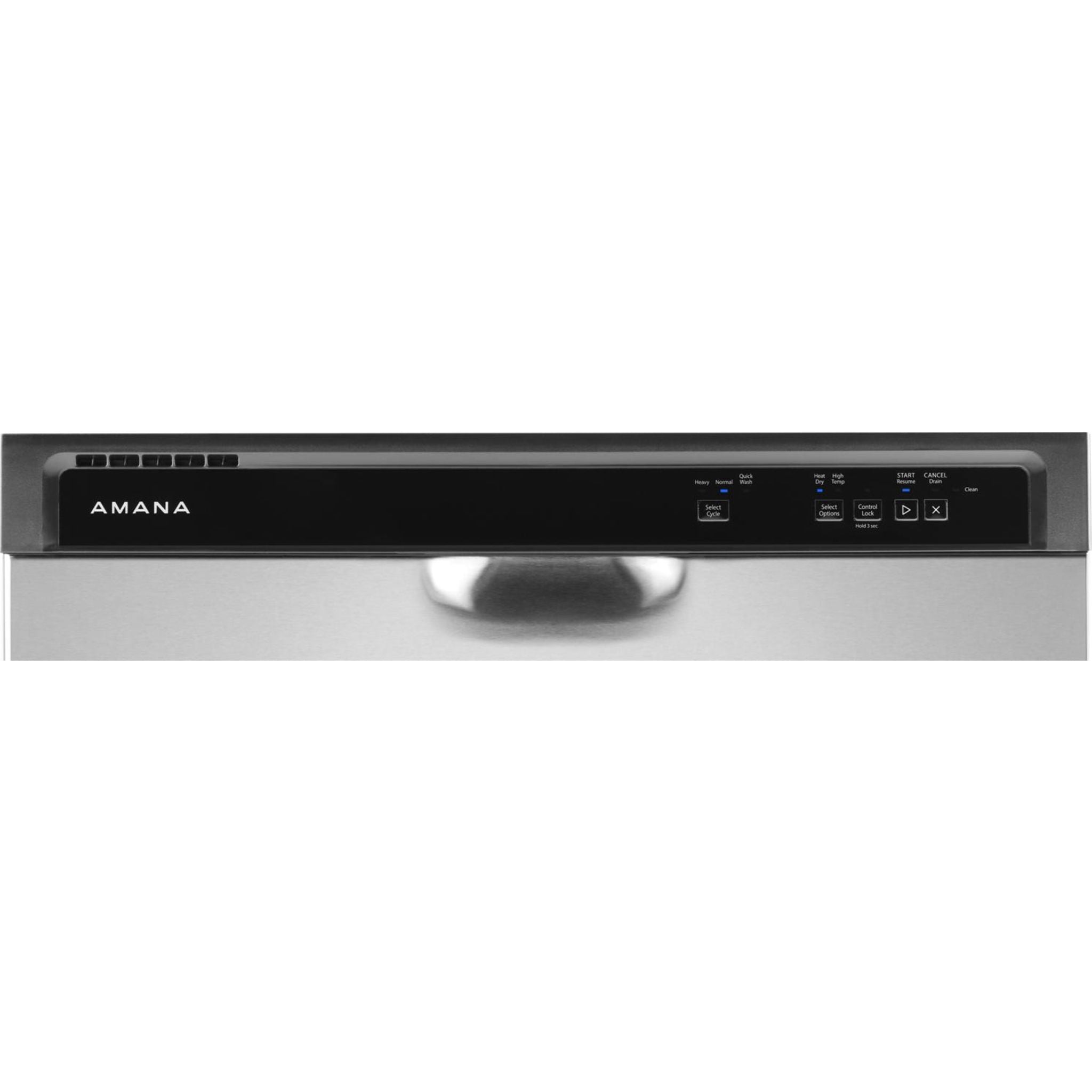 Amana ADB1400AMS 24 Inch Built-In Dishwasher with Stainless Steel Tub - Energy Star Certified, Quiet Operation for Open Concept Kitchens