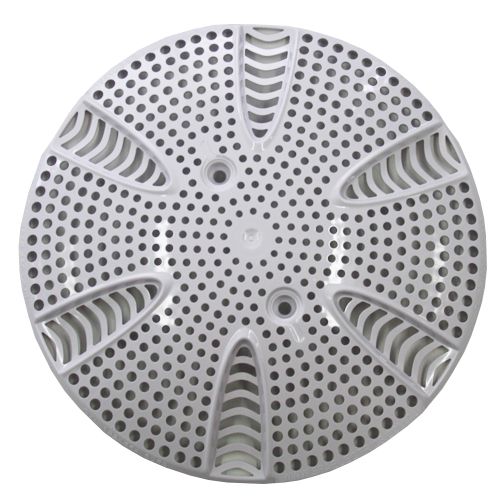 Pentair 50mm White Concrete Suction Cover - Durable Pool & Spa Safety Accessory for Inground Swimming Pools