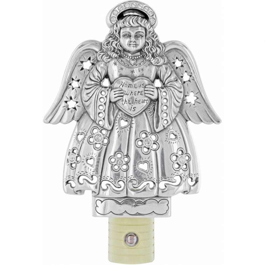 Angel Heart Night Light - Romantic LED Bedside Lamp for Kids & Adults, Perfect for Nursery, Bedroom, Valentine's Gift (Pink)