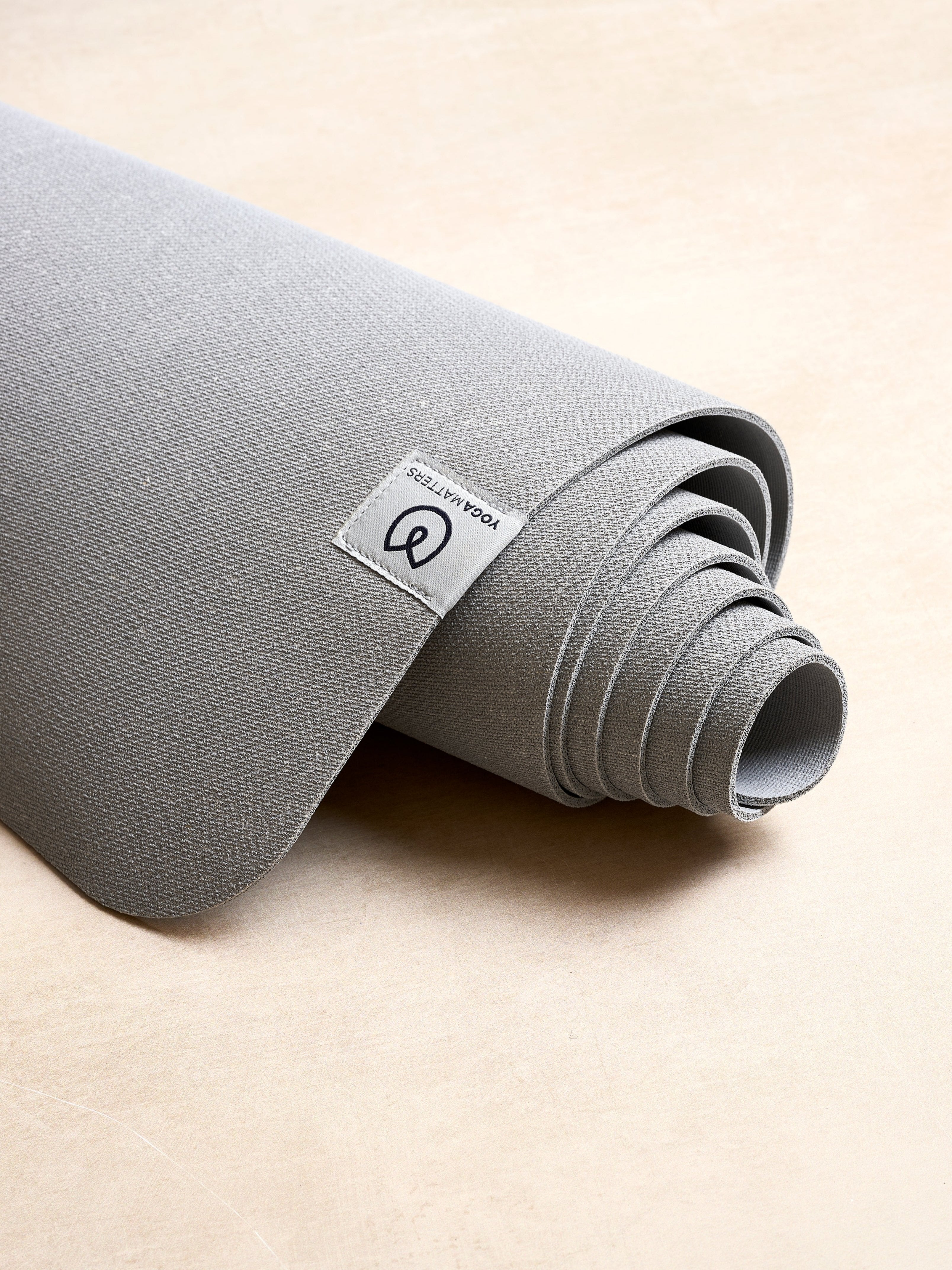 Eco-Friendly Yoga Mat Set of 6 - Non-Slip, Extra Thick & Sustainable for Home, Studio & Travel - Yogamatters Eco Rise Yoga Mats for Hot Yoga, Pilates & Meditation