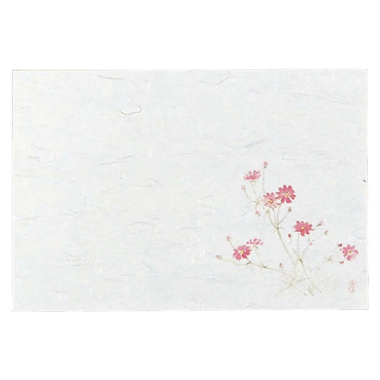 Premium MIN Senju Washi Paper Placemats - Set of 100 Elegant Cosmos Design Japanese Table Mats - Perfect for Dining, Tea Ceremonies & Home Decor