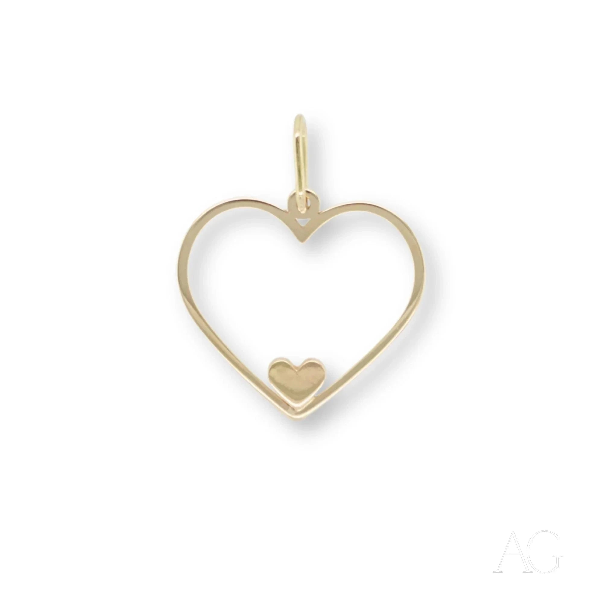 Eternal Love Heart Pendant Necklace - Sterling Silver Romantic Jewelry Gift for Her, Perfect for Anniversaries, Valentine's Day & Special Occasions