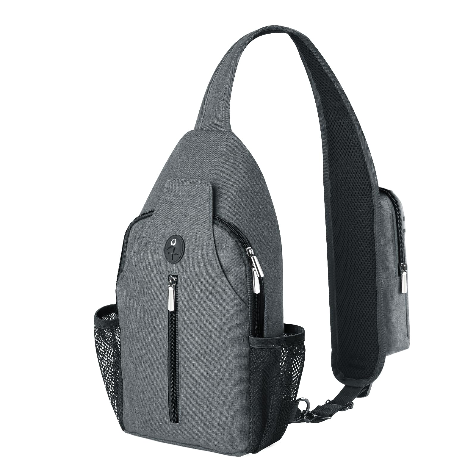 BROADREAM Anti Theft RFID Blocking Sling Backpack - Waterproof Crossbody Shoulder Bag for Travel, Hiking & Daily Use - Secure Chest Bag for Women & Men (2024 New) | Perfect for Commuting, Outdoor Adventures & City Exploration