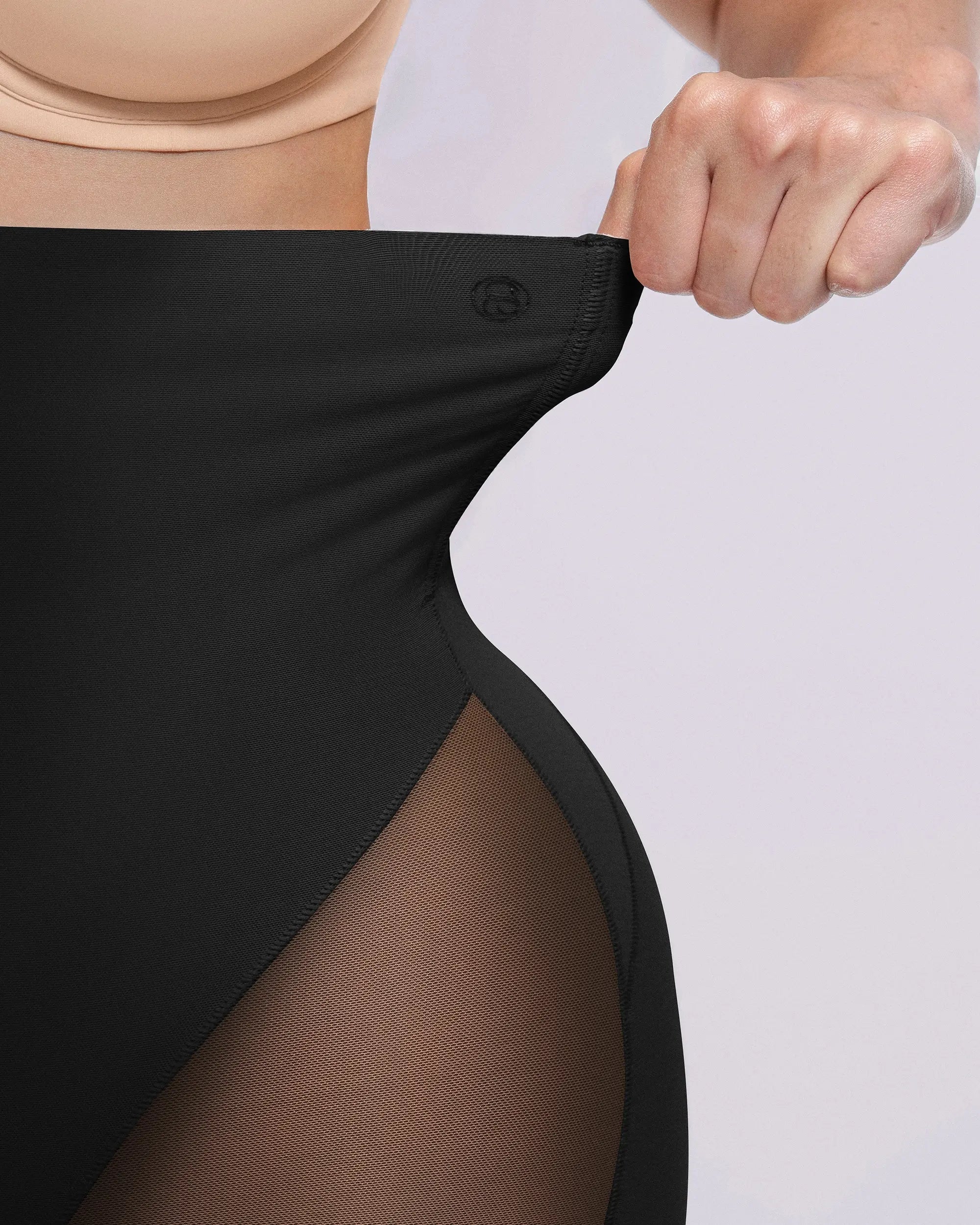 BOOT YEAH™ MeshSmooth™ Butt Lifting Above Knee Shorts for Women - High Waisted Tummy Control Workout Shorts - Perfect for Gym, Running, Yoga & Casual Wear