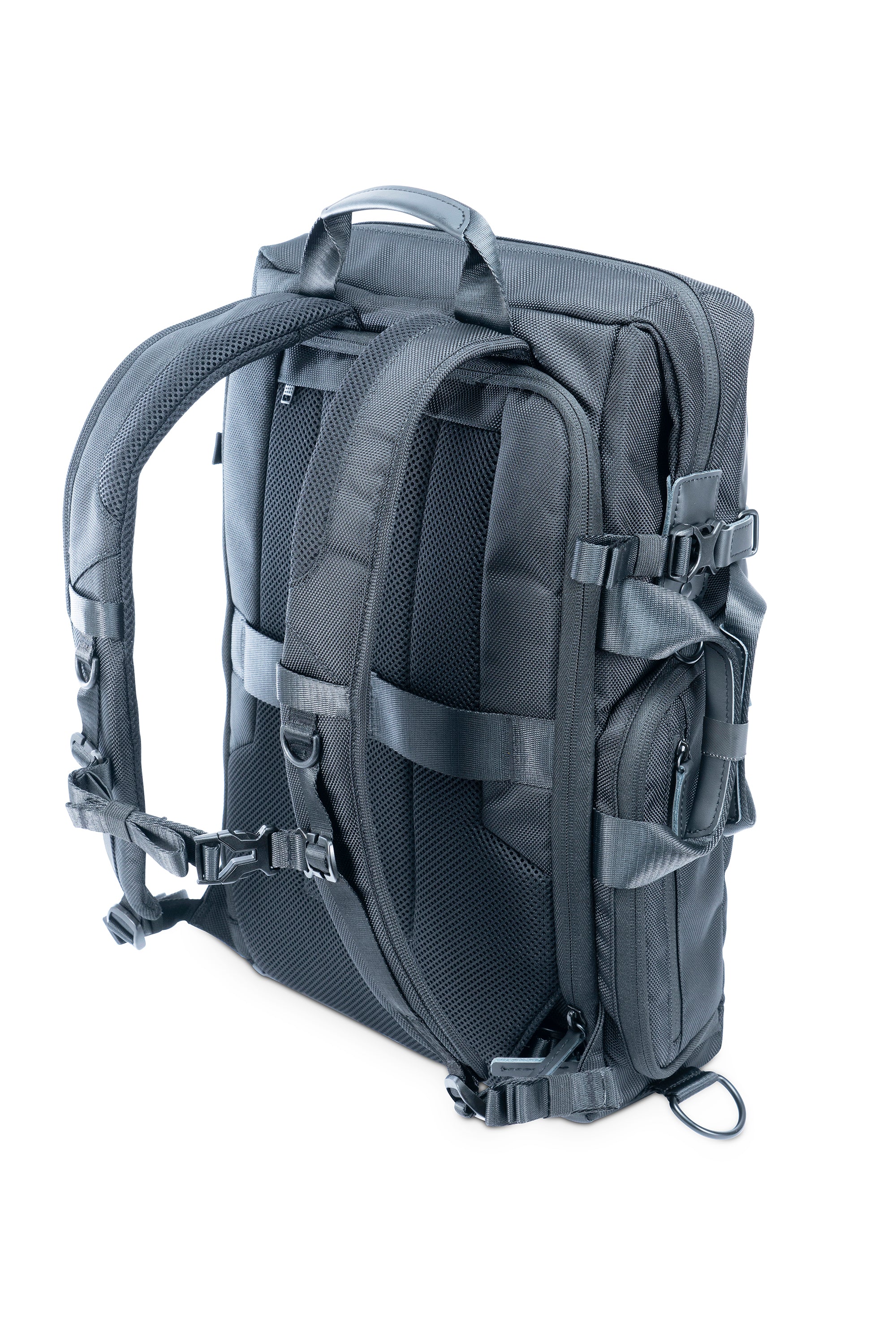 VEO SELECT 45M Backpack - Large Capacity Travel Backpack for Men & Women, Waterproof Hiking Backpack with USB Charging Port - Perfect for Outdoor Adventures, Camping, Hiking and Daily Commute (Black)
