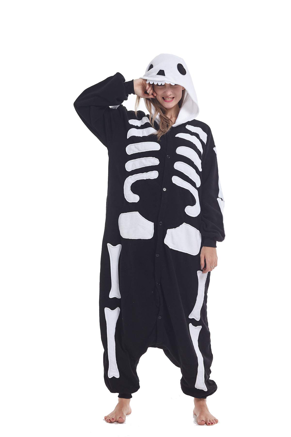 Women's & Men's Animal Pajamas Onesies - Soft Adult Sleepwear for Cosplay & Halloween Costumes - Perfect for Christmas Gifts, Loungewear & Theme Parties