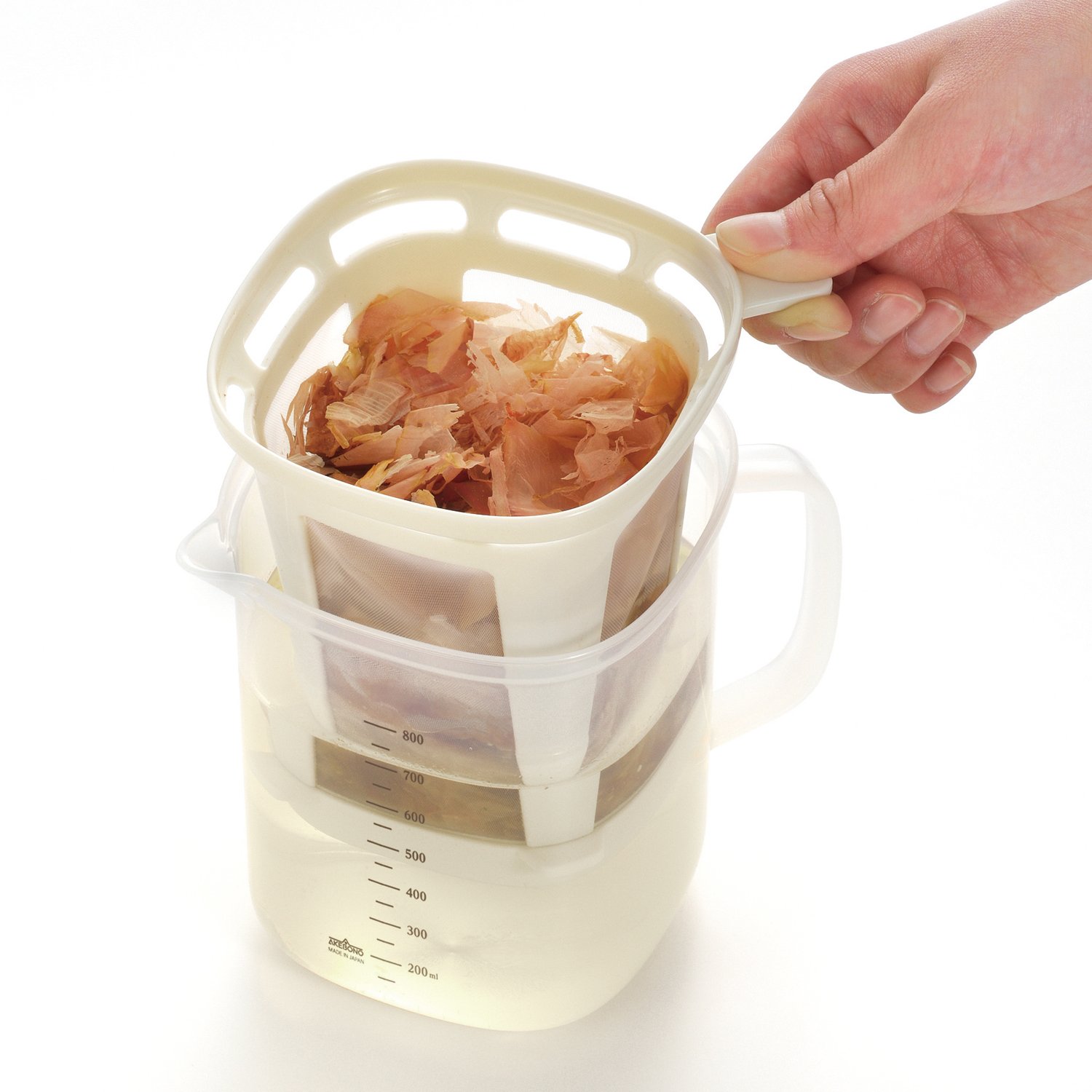 Premium Dashi Food Extract Bottle - Microwave Safe Soup Dispenser for Kelp & Bonito Flake Seasoning | Perfect for Japanese Cooking, Ramen Broth & Homemade Soup Making