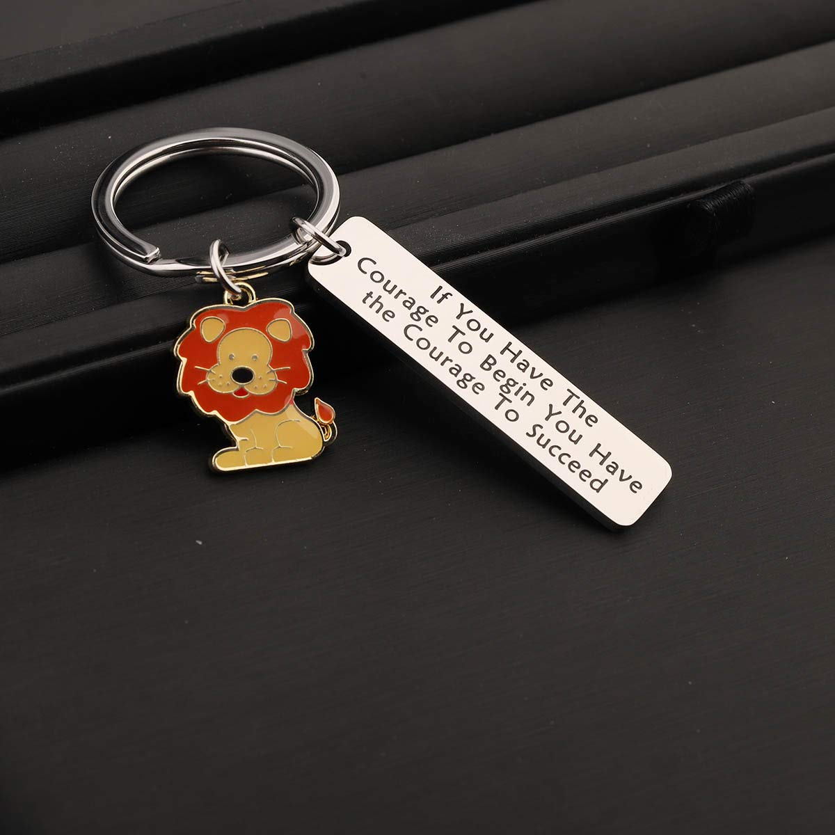 ENSIANTH Wizard of Jewelry Lion Lover Gifts - Animal Positive Jewelry for Graduation & Students - Perfect for Graduation Gifts, Birthday Presents & Lion Lovers