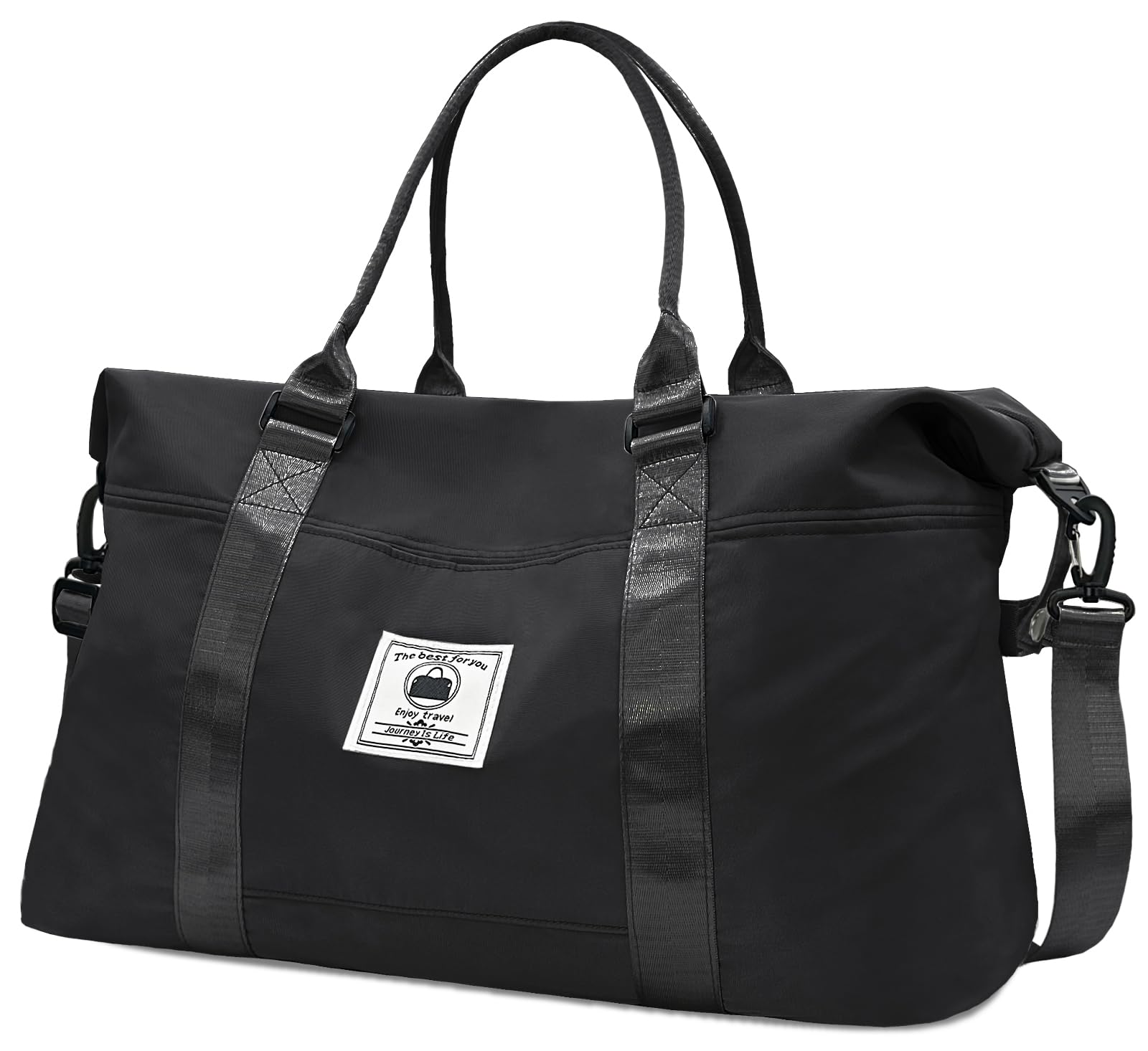Waterproof Travel Duffle Bag for Women & Men - Sport Gym Tote with Wet Pocket - Perfect for Overnight Trips, Weekend Getaways & Workout Sessions