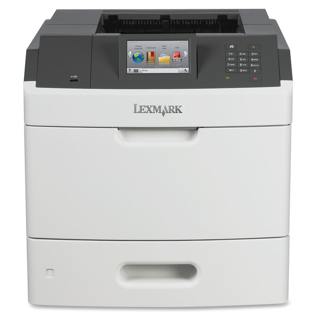 Lexmark MS810DN Monochrome Laser Printer - 1200 x 1200 dpi High Resolution Printing - Compact Desktop Printer for Office & Home Use - Perfect for Documents, Reports & Business Materials