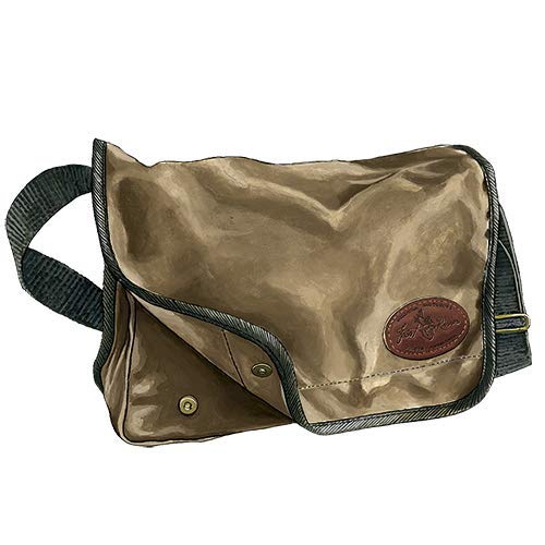 Frost River Saganaga Waxed Canvas Travel Satchel - Durable Leather Trimmed Shoulder Bag for Men & Women - Perfect for Hiking, Camping & Everyday Carry