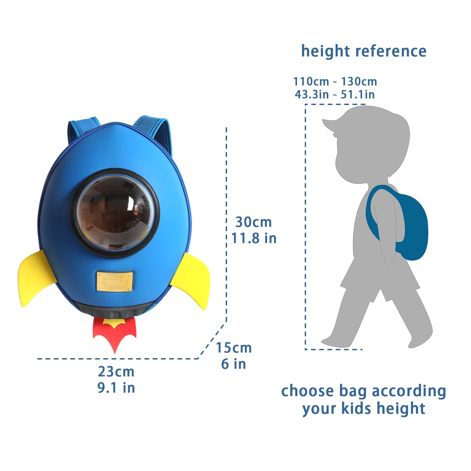 Super Cute Waterproof Kids Backpack for Boys & Girls Ages 3-8 - Durable Toddler Travel Backpack for School, Daycare & Outdoor Adventures
