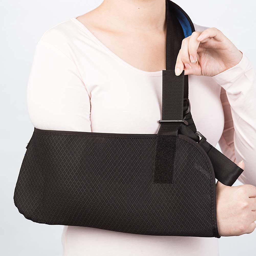 Adjustable Arm Sling Shoulder Immobilizer for Men & Women - Medical Shoulder Brace Support for Elbow Fracture Rehabilitation & Injury Recovery - Large Size (7.31) - Ideal for Post-Surgery, Sports Injuries & Daily Pain Relief