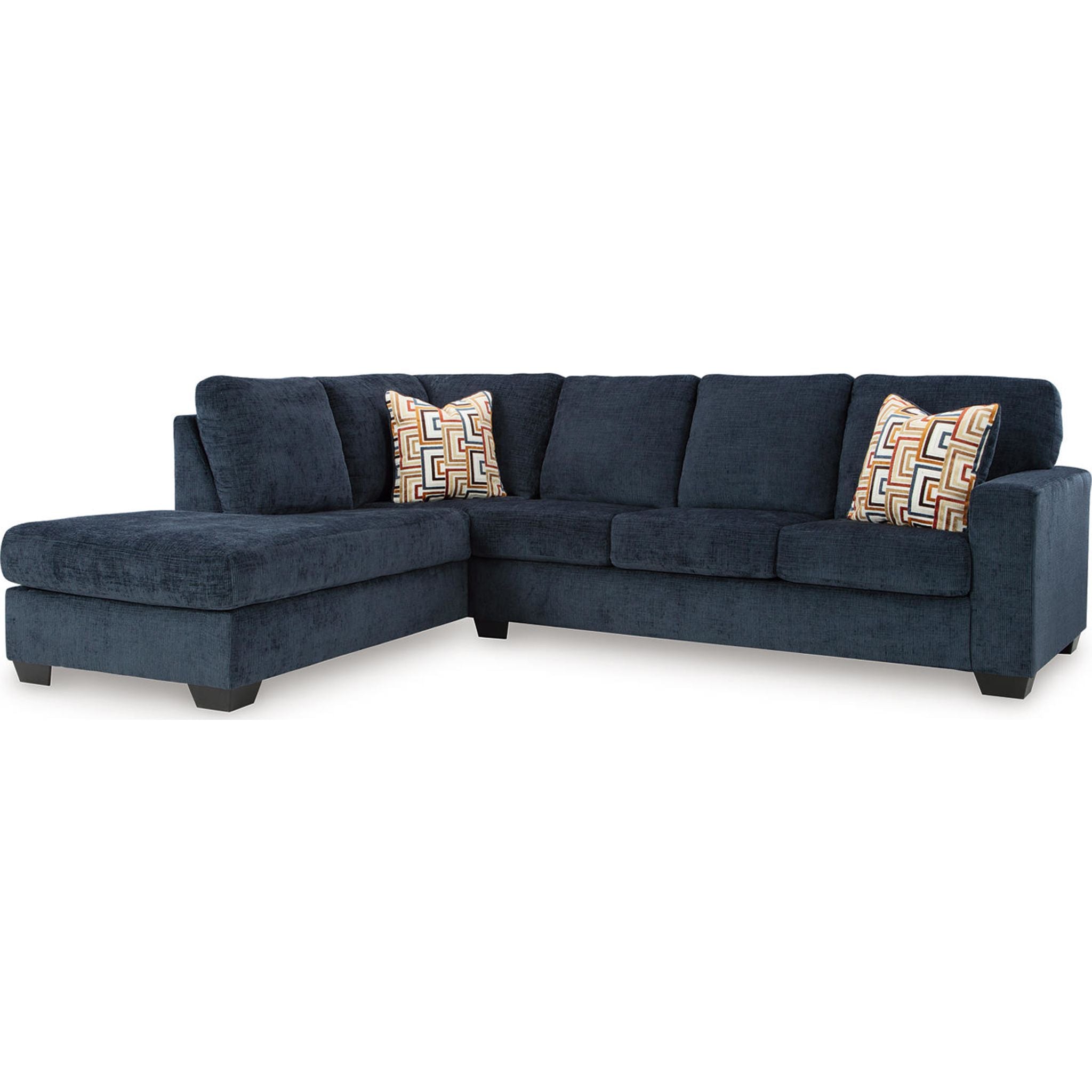 Stylish Aviemore 2-Piece Sectional Sofa with Chaise Lounge - Modern Living Room Furniture for Small Spaces & Apartments | Perfect for Family Gatherings, Movie Nights & Relaxing
