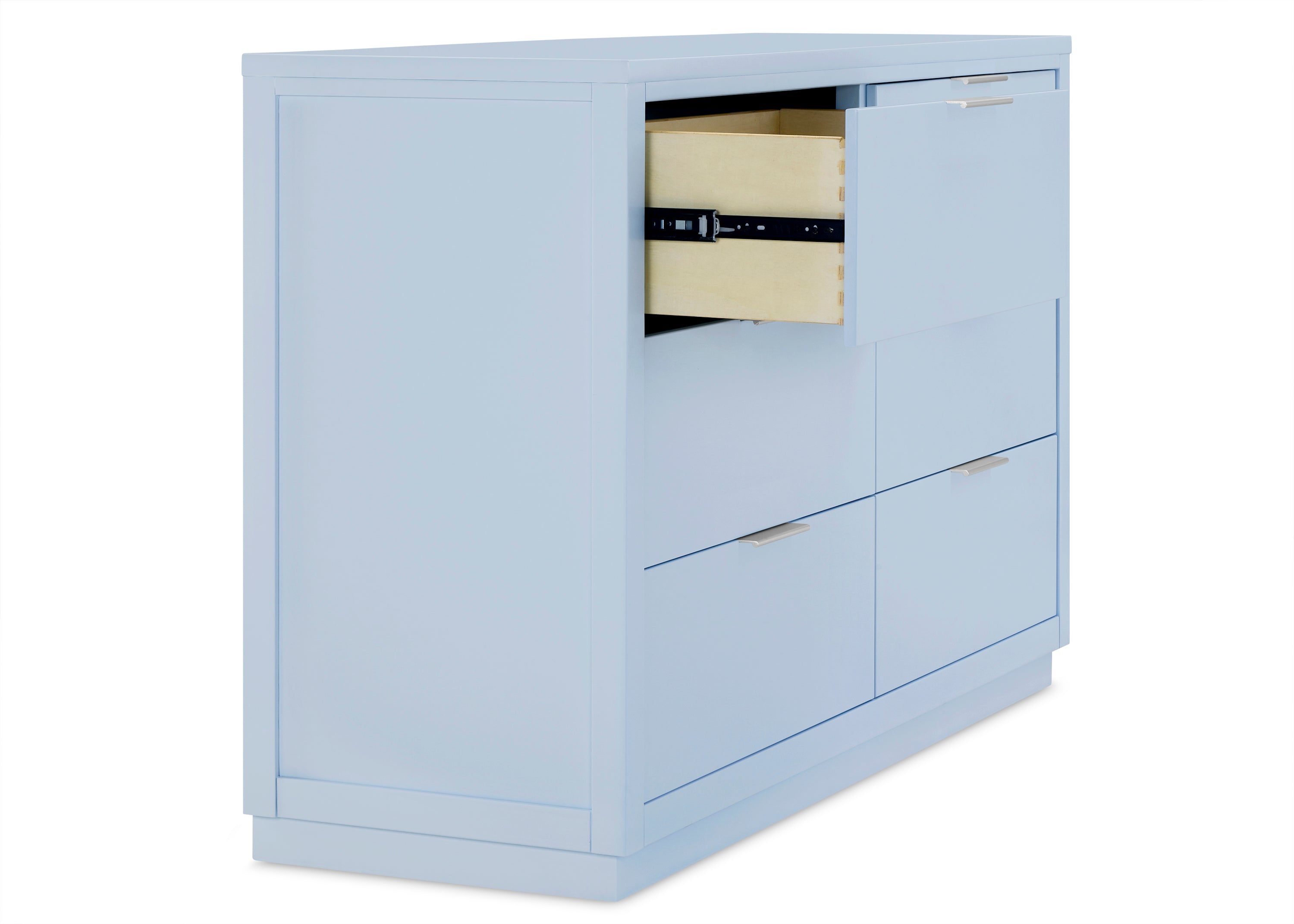 Forever 6-Drawer Dresser with Changing Top & Interlocking Drawers - Classic Nursery Collection | Perfect for Baby Room Organization & Diaper Changing Station