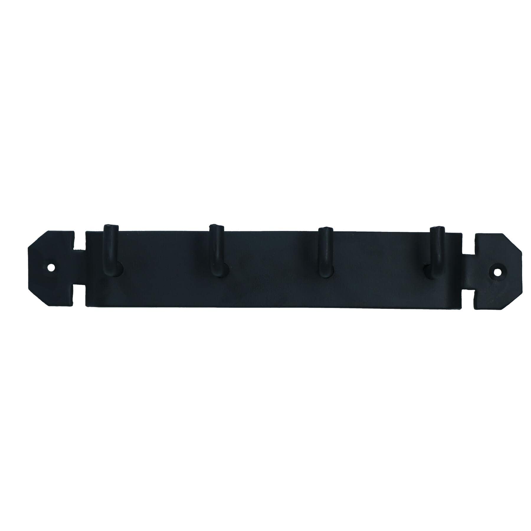 4 Hook Wall Mounting Bracket Hanging Plate for Fireside Fire Tools Log Burner - Perfect for Fireplace, Wood Stove, and Hearth Accessories