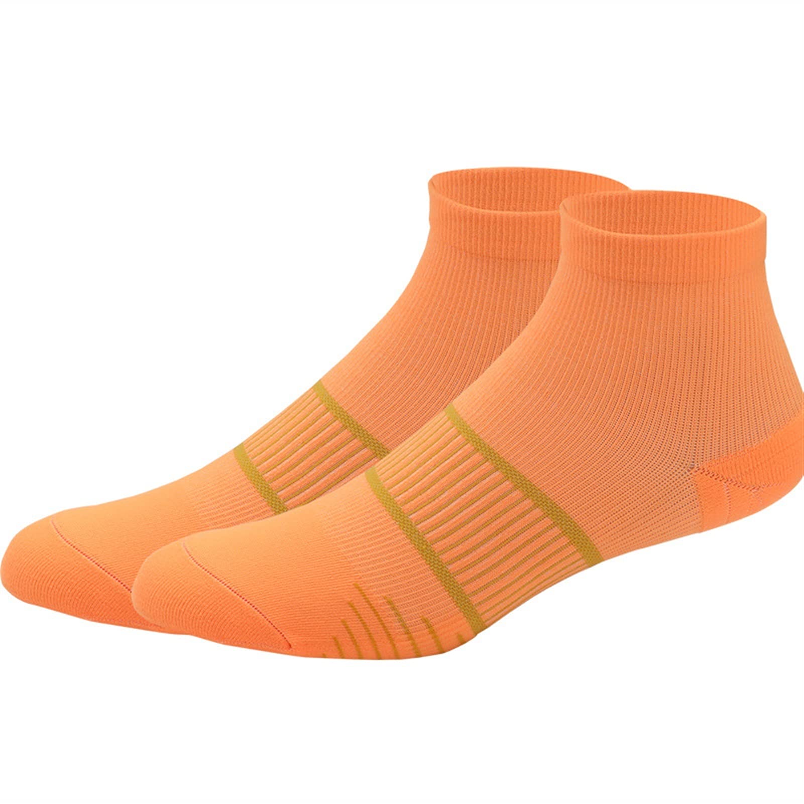 **Men's & Women's Quick-Dry Breathable Running Socks - Outdoor Sports, Cycling, Walking - Sweat-Wicking & Comfortable (Orange, Size 39-43) - Perfect for Jogging, Hiking & Gym Workouts**