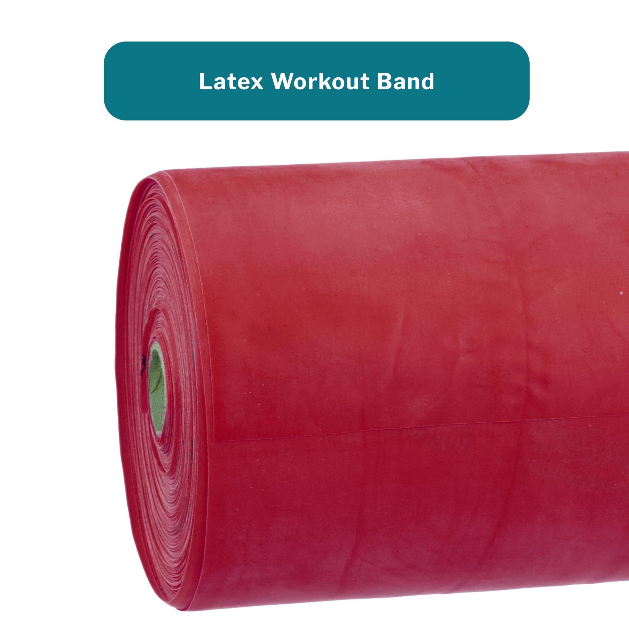 McKesson Can Do Exercise Resistance Band - Physical Therapy & Home Workout Bands - Light Resistance (Red, 5 in x 50 yd) - Ideal for Strength Training, Yoga & Rehabilitation Exercises
