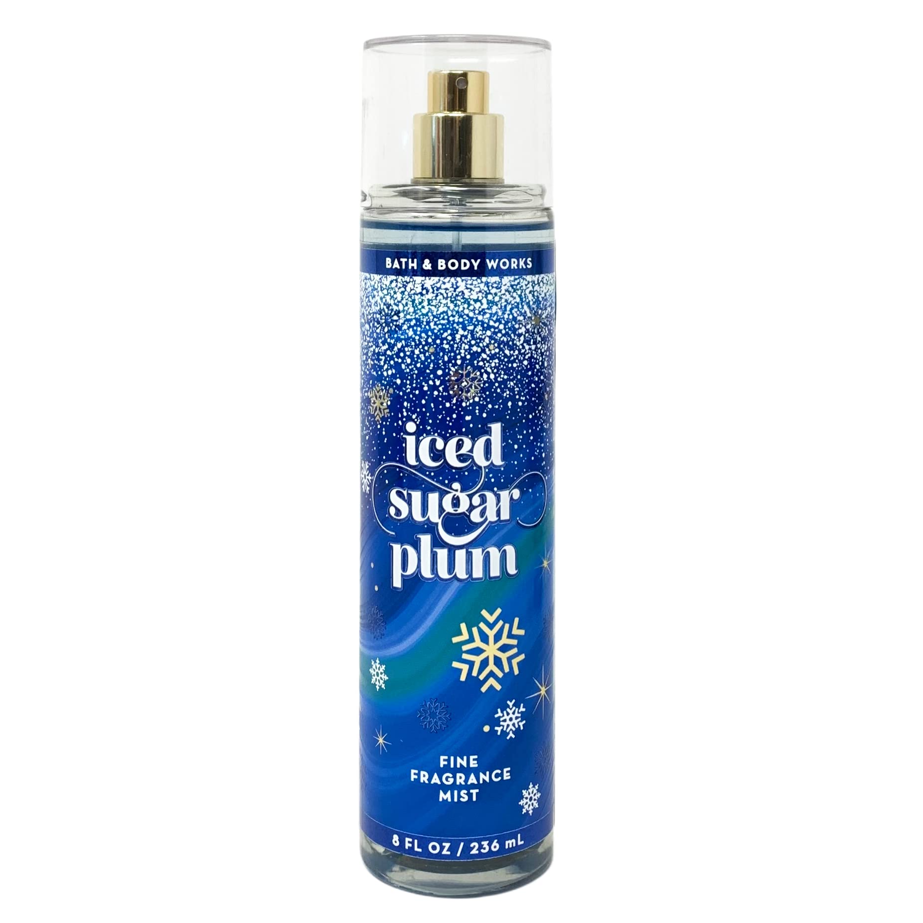 Bath & Body Works Iced Sugar Plum Trio Gift Set - Fragrance Mist, Body Lotion & Shower Gel - Holiday Scented Body Care Collection - Perfect for Christmas Gifts & Winter Self-Care