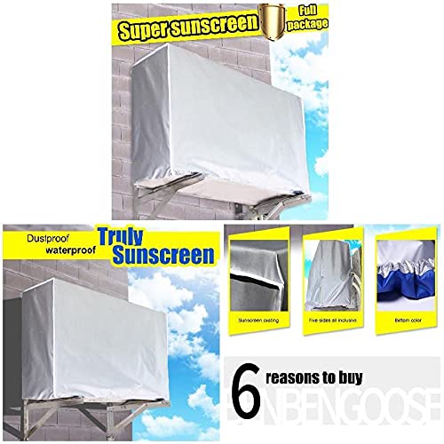 VALINK Waterproof Outdoor Air Conditioner Cover - UV Resistant, Dustproof Protection for AC Units | All-Weather Use for Home, Office, and Commercial Spaces