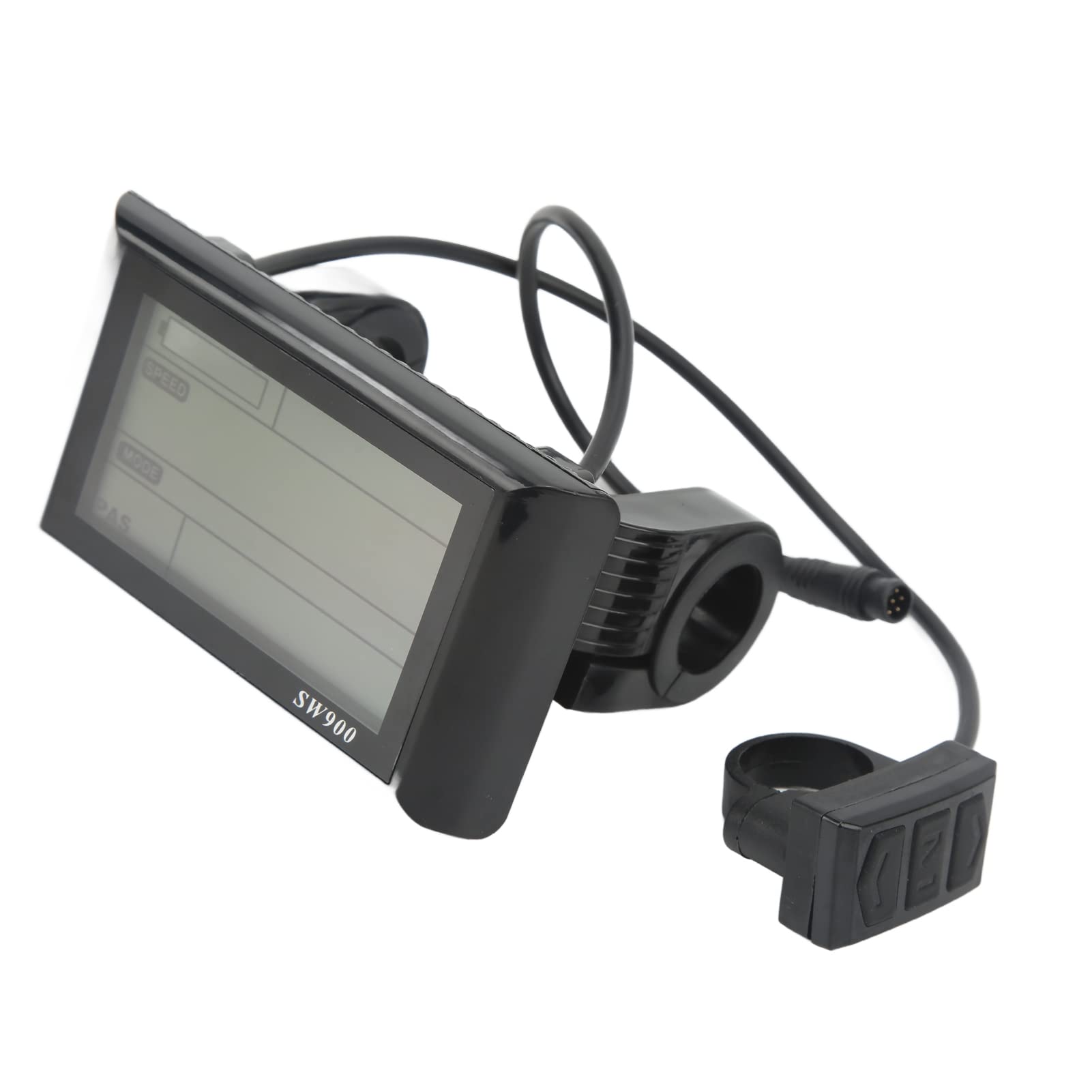 SW900 LCD Display Meter for Electric Scooters - ABS Digital Speedometer with Connector - Perfect for E-Scooter Upgrades & DIY Repairs