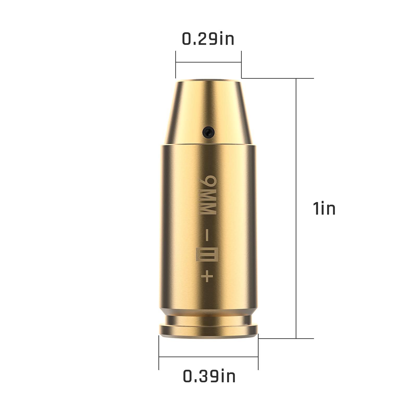 Feyachi Red Green Laser Bore Sight for 9mm, 12 Gauge & .223/5.56mm - Precision Boresighter with 3 Battery Sets | Perfect for Rifle, Shotgun & Pistol Zeroing at Range or Hunting