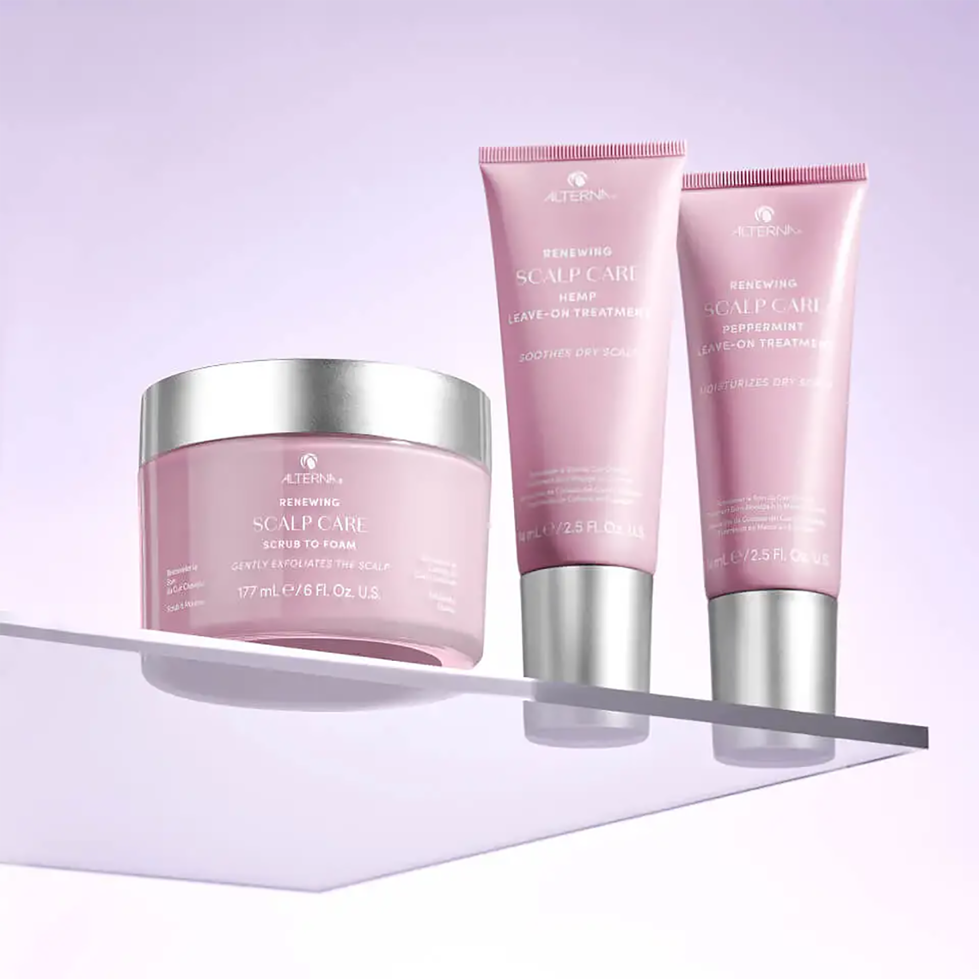 Alterna Renewing Scalp Care Scrub to Foam - Exfoliating & Cleansing Treatment for Dry, Itchy Scalp - Perfect for Hair Detox & Scalp Refreshment at Home or Salon