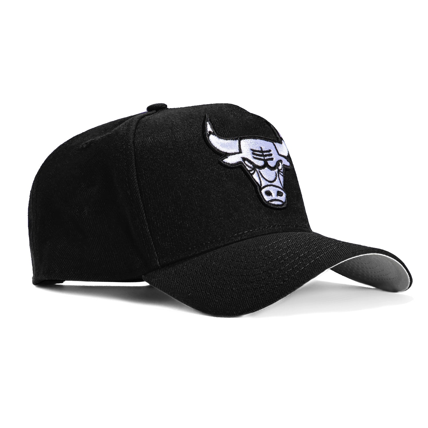 New Era 9Forty A-Frame Chicago Bulls Snapback Adjustable Baseball Cap - Black & White Hat for Men & Women - Perfect for Basketball Games, Streetwear Fashion & Sports Fans