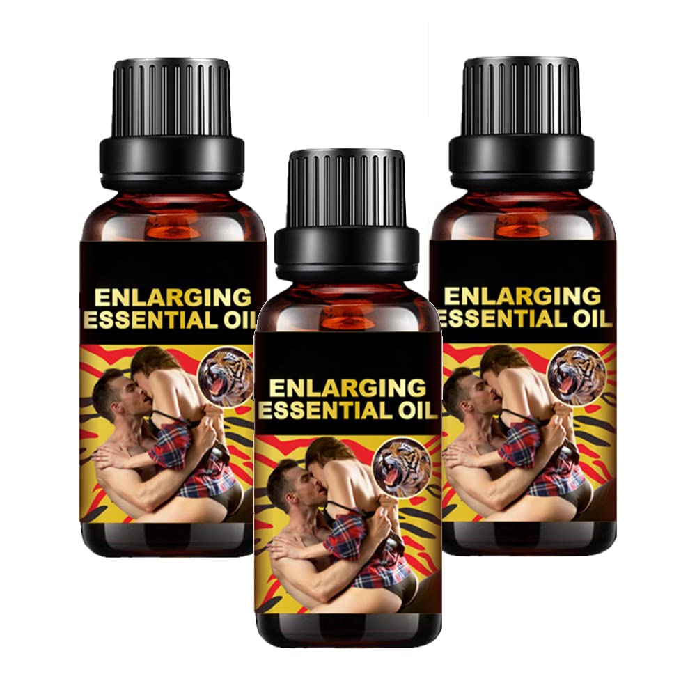 Premium Sensual Massage Oil for Couples - Intimate Spa & Relaxation Essential Oil for Passionate Moments (3 Pack, Yellow) - Perfect for Romantic Evenings & Couples Massage