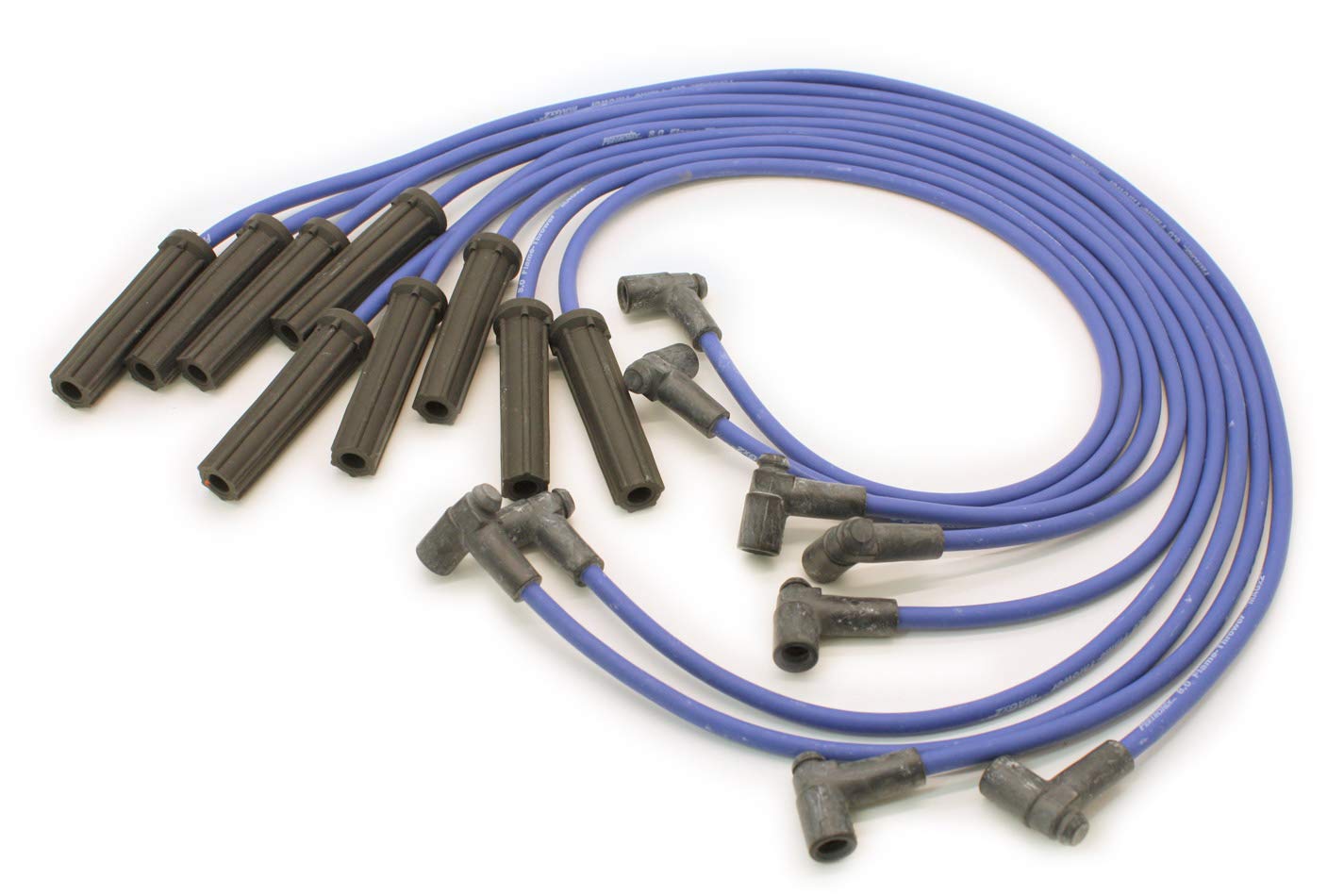Pertronix 808317 Flame-Thrower Blue 8mm Spark Plug Wires for 8 Cylinder Engines - High Performance Ignition Upgrade for Muscle Cars & Classic Vehicles