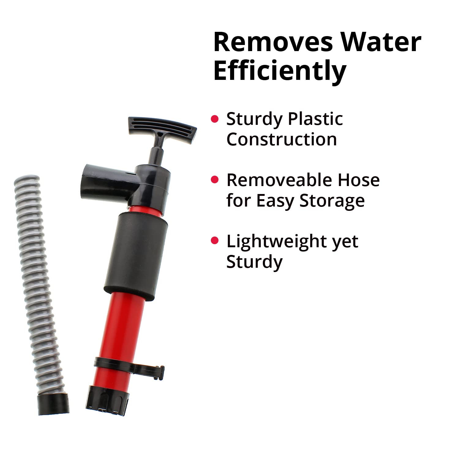 **SeaSense Manual Kayak Bilge Pump - 12
