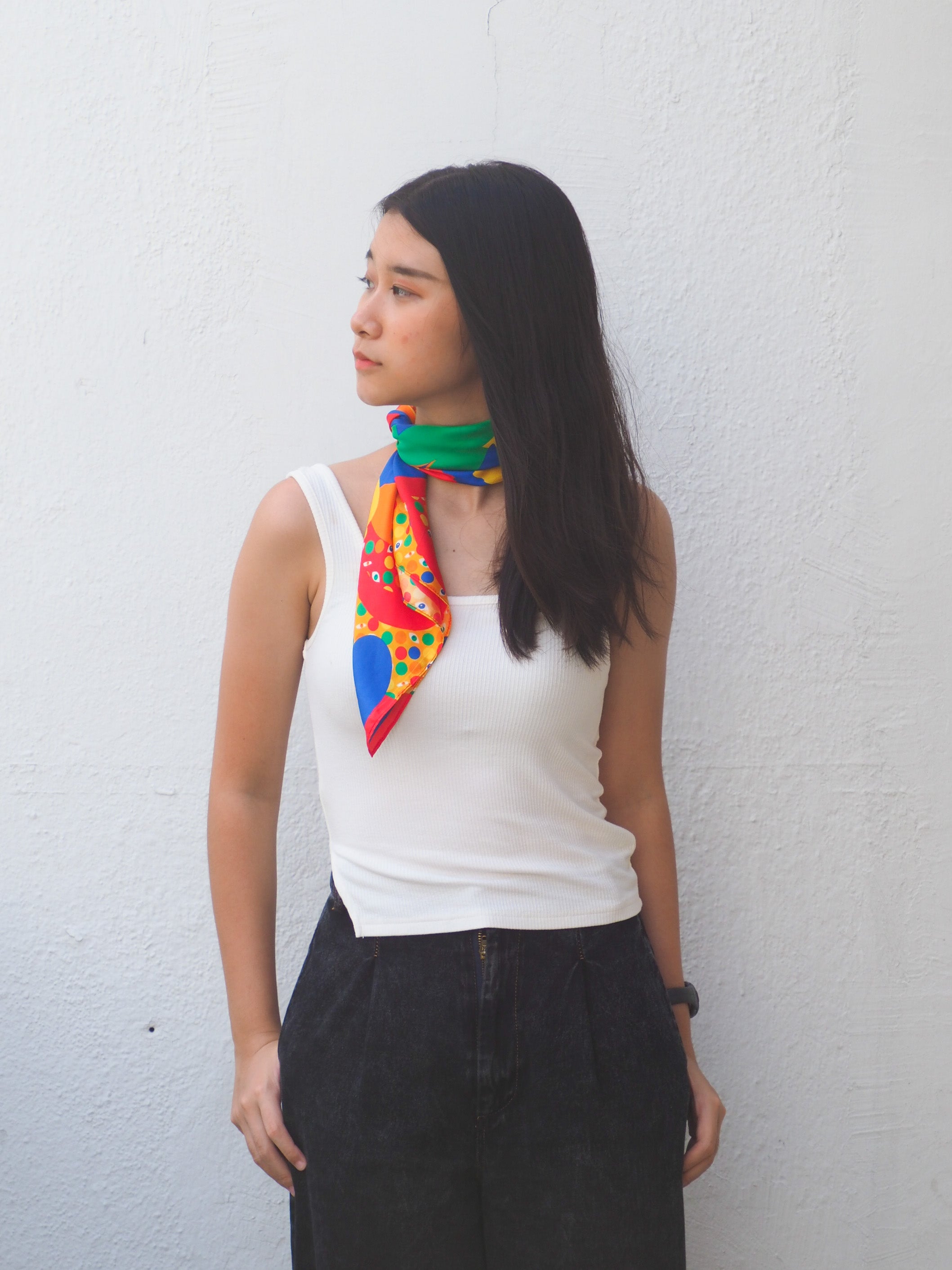 Love Rules the World 100% Pure Silk Scarf - Elegant Fashion Accessory for Women, Perfect for Weddings, Parties & Special Occasions