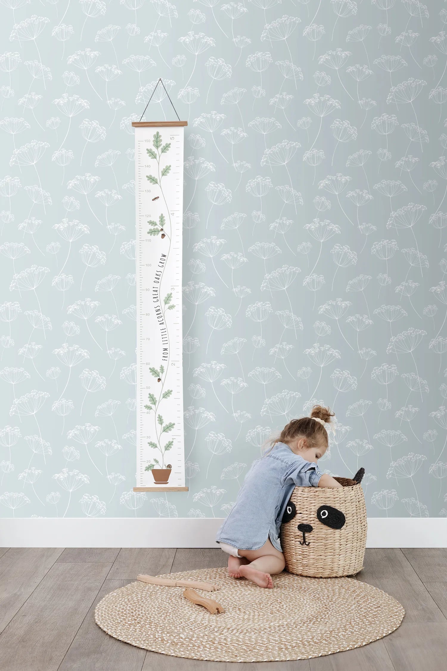 Scandi Cool Dandelion Tails - Nordic Style Home Decor for Living Room & Bedroom - Perfect for Boho Chic Interior Design
