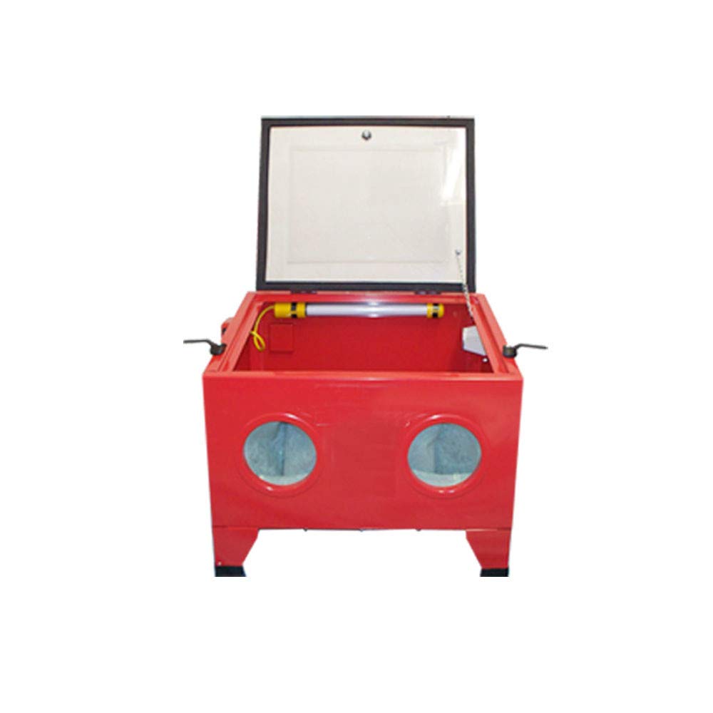 80PSI Abrasive Sand Blast Cabinet - Heavy Duty Sandblaster for Metal, Wood & Auto Restoration | Perfect for Rust Removal, Surface Prep & DIY Projects