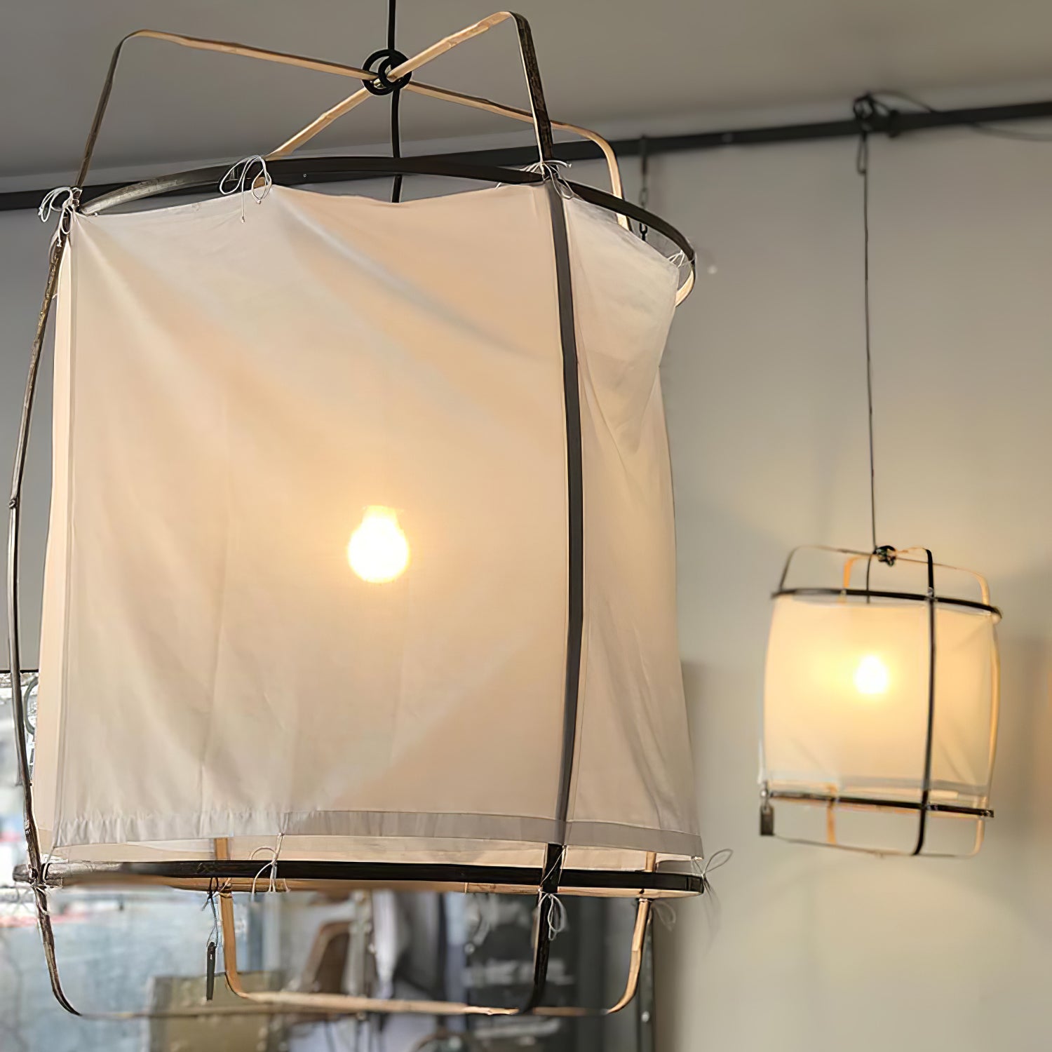 Modern Ay Illuminate Pendant Light - Adjustable Hanging Fixture for Kitchen Island, Dining Room & Bedroom Lighting - Energy Efficient LED Ceiling Light with Dimmable Function
