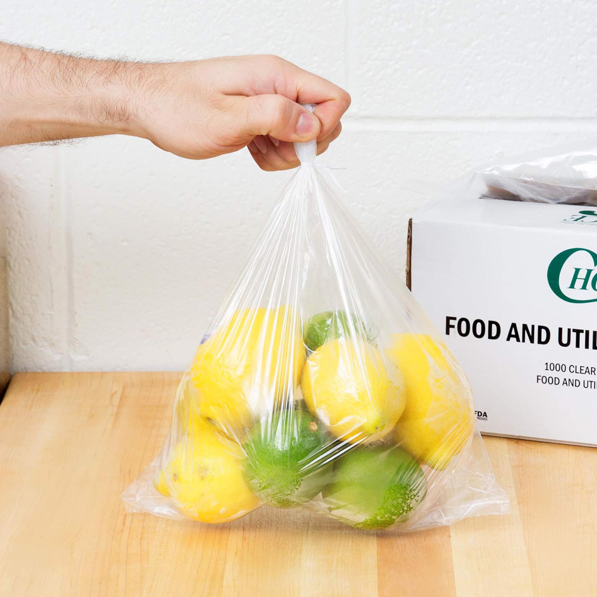 APQ 1000 Pack 6x12 Inch Clear Flat Poly Bags - 6 Mil Thick Open Top Plastic Bags for Storage & Shipping | Ideal for Industrial Use, Food Service, Healthcare & Retail Packaging | Perfect for Organizing Small Parts, Bakery Items & Medical Supplies