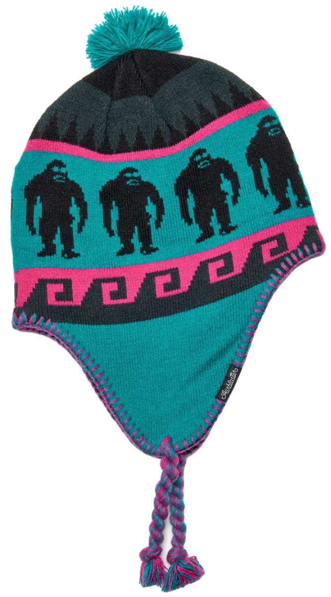 Airblaster Squatchmama Knit Beanie 2024 - Warm Winter Hat for Men & Women - Perfect for Skiing, Snowboarding & Outdoor Activities