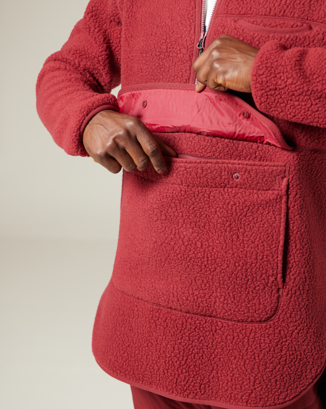 Thermal Boa Fleece Pullover for Women & Men - Soft & Warm Winter Hoodie - Perfect for Hiking, Camping & Outdoor Activities