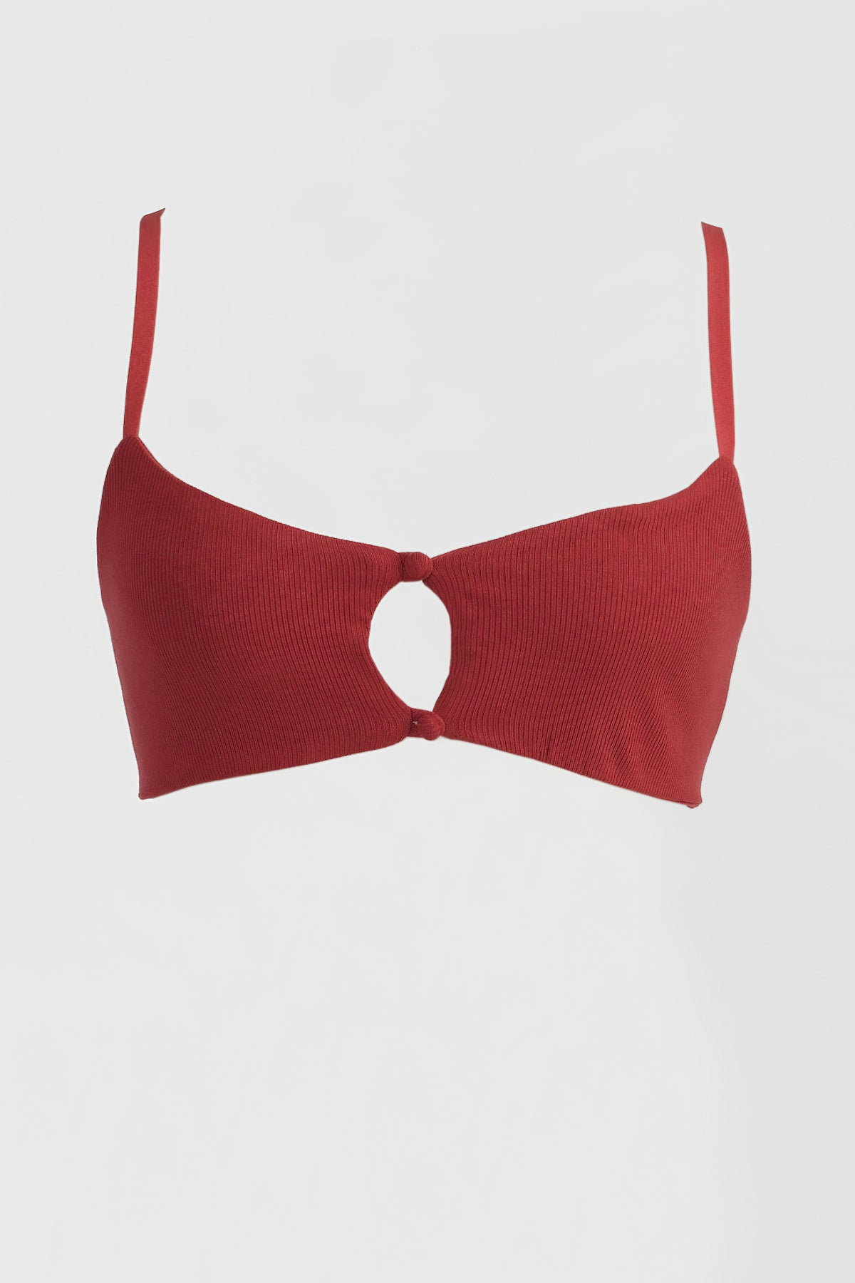 Emmie Bralette Crimson - Comfortable Lace Bralette for Women, Wireless Soft Bra, Seamless Underwear - Perfect for Yoga, Lounge & Everyday Wear