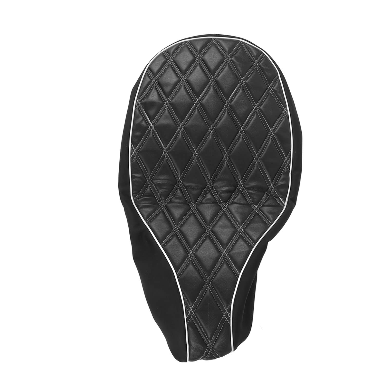 Premium Motorcycle Saddle Leather Cover - Universal Fit for 125/150 Sprint Fast Ts Super Vbb Vba Vnb GTR Gl - Durable Protection for Bike Seats - Ideal for Daily Commuting & Long Rides (Black)