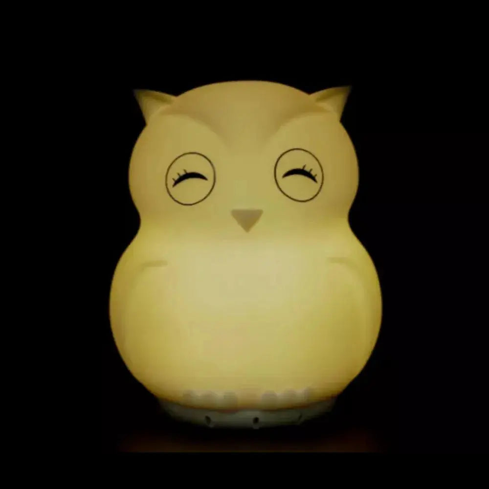 Duski Dream Guardian: Owl Night Light for Kids - Soothing Nursery Decor & Bedroom Nightlight for Baby Sleep Aid & Relaxation