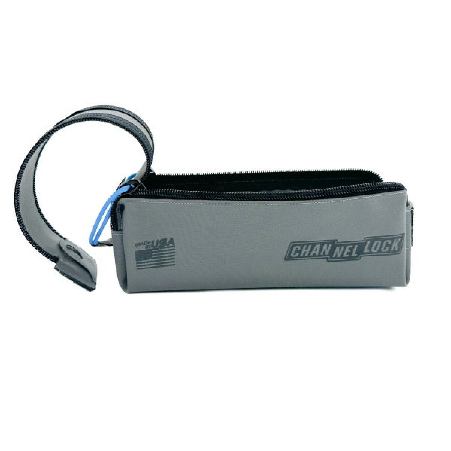 Channellock ZPS2G Premium Dual Zip Pouch with LASERLOCK Fabric - Durable Storage for Tools, Electronics & Travel Essentials - Perfect for Work, Camping & Everyday Carry