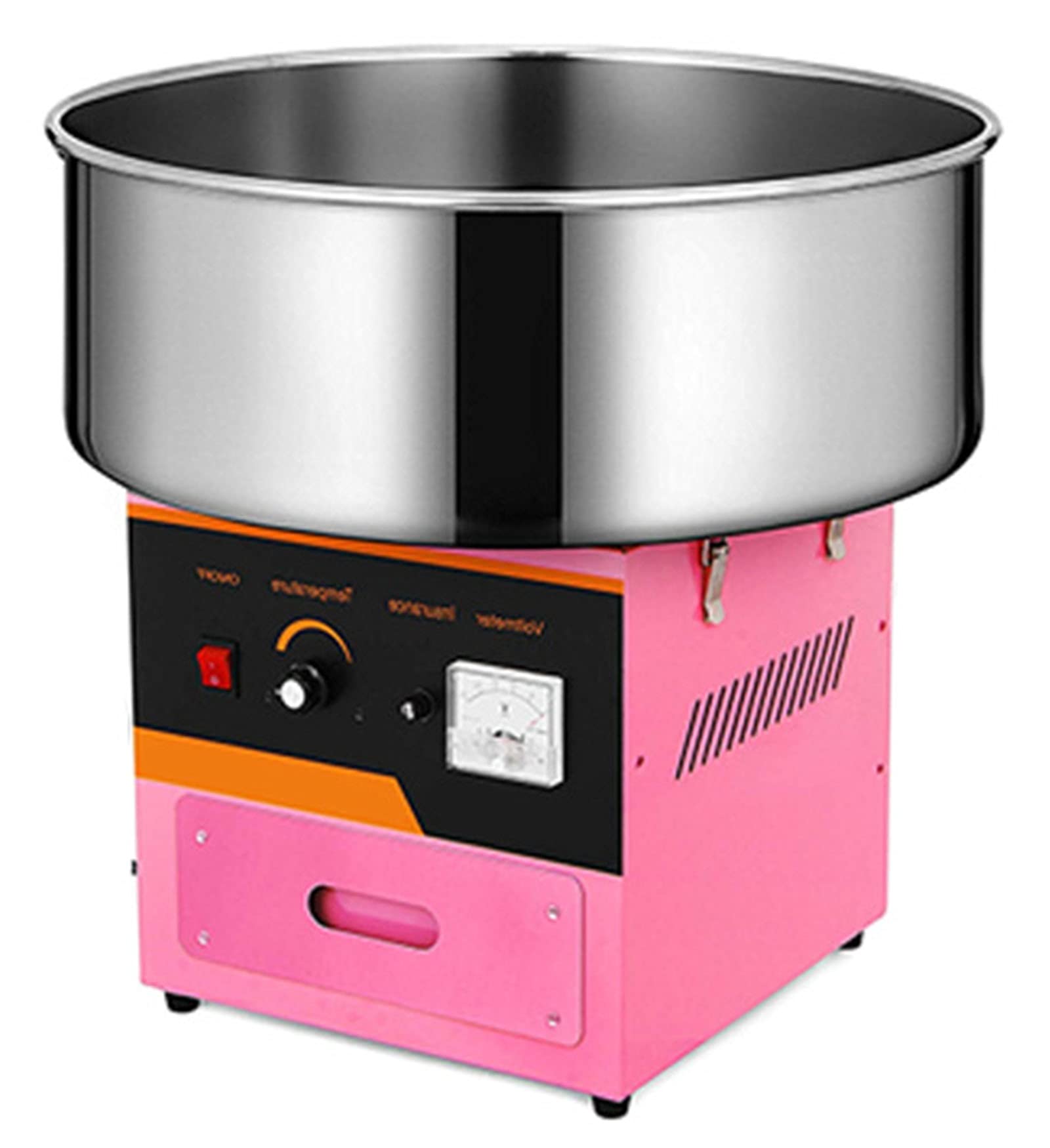 Pink Electric Cotton Candy Machine for Kids & Adults - DIY Candy Floss Maker for Home, Commercial Use, Birthday Parties - Perfect Sweet Gift with Multiple Flavors (Great for Events, Carnivals, Family Fun Nights)