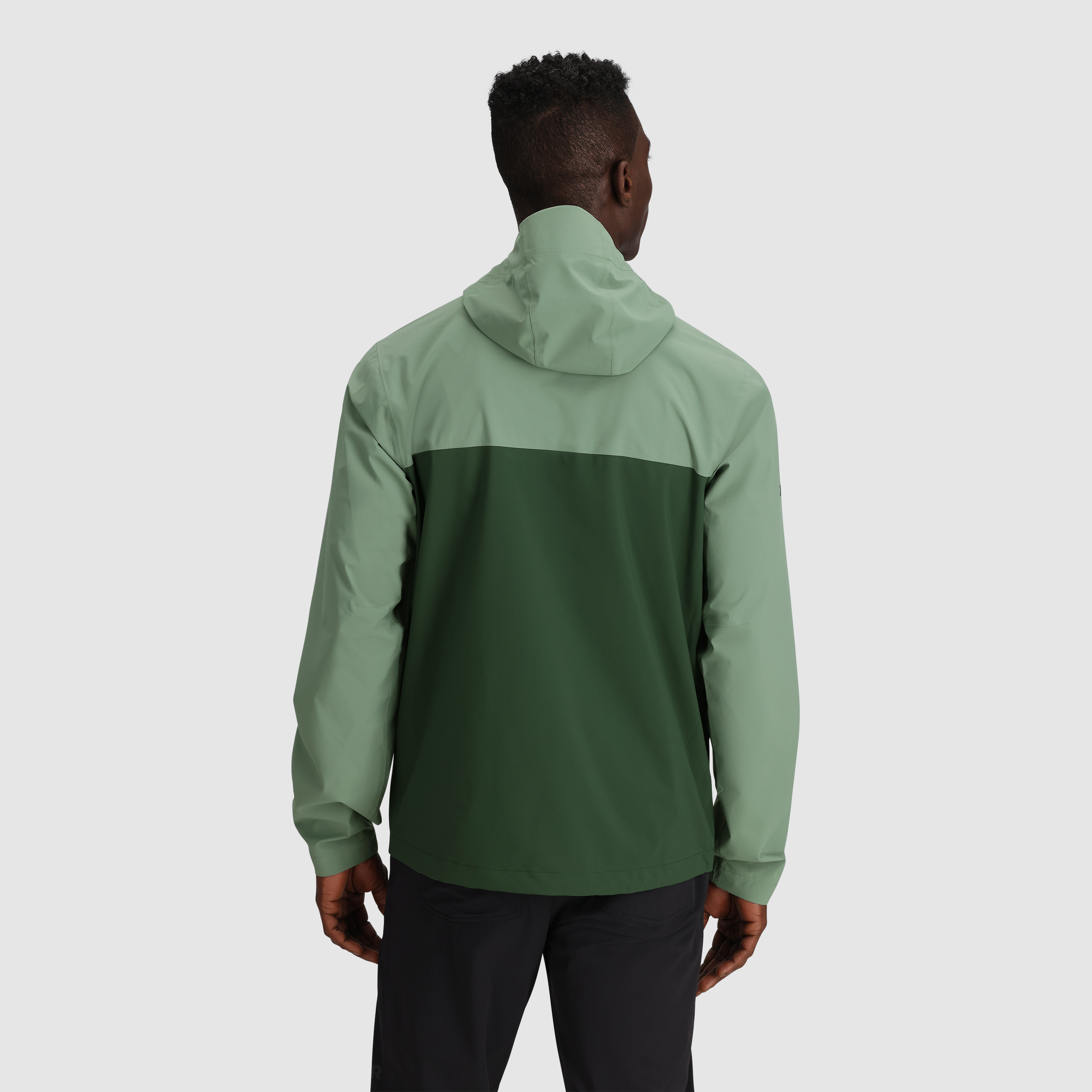 Men's Waterproof Stratoburst Stretch Rain Jacket - Lightweight Windbreaker for Hiking, Camping & Outdoor Activities
