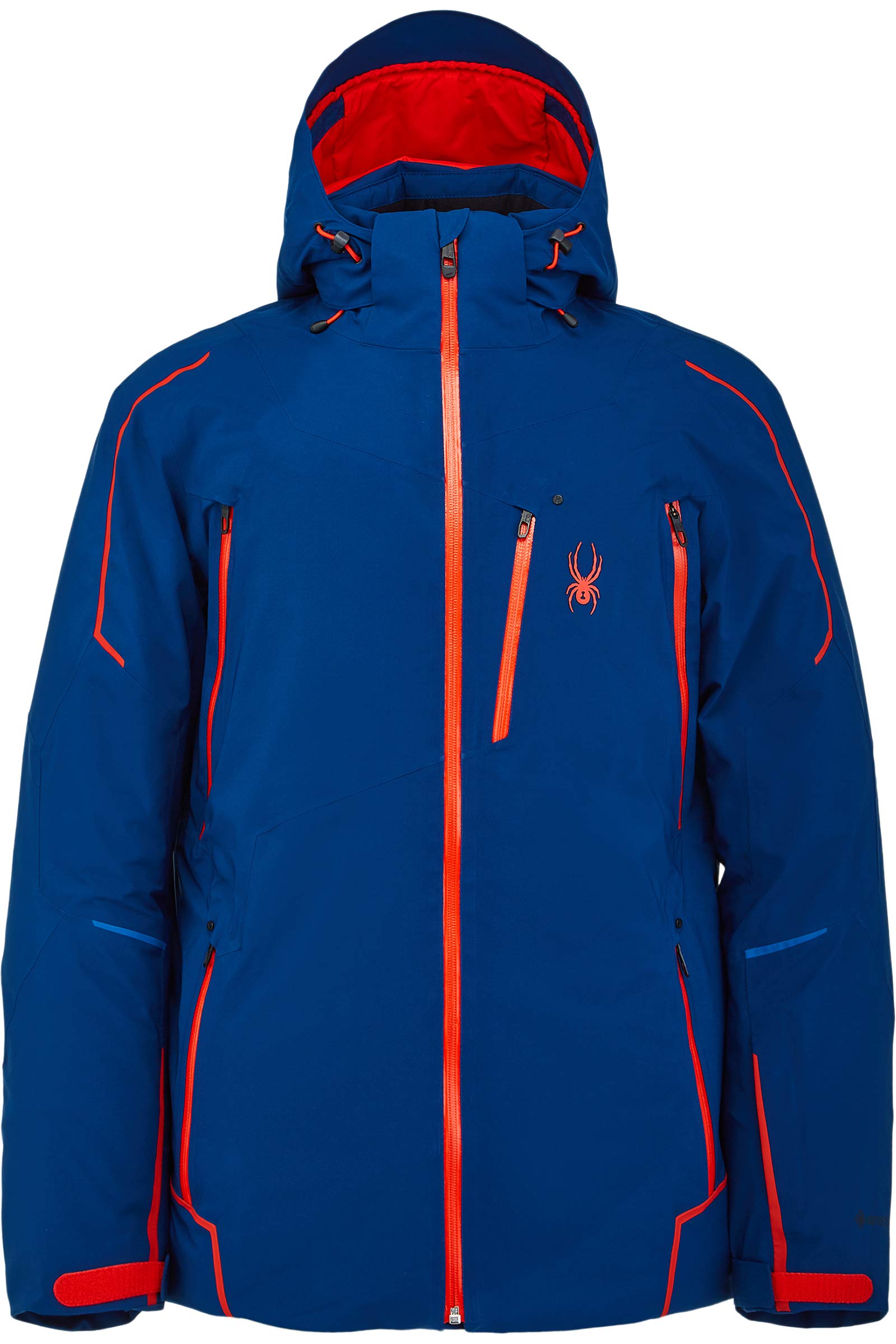 Spyder Men's Leader GTX Waterproof Ski Jacket - Lightweight Insulated Winter Coat for Snowboarding & Cold Weather - Perfect for Ski Resorts & Outdoor Adventures