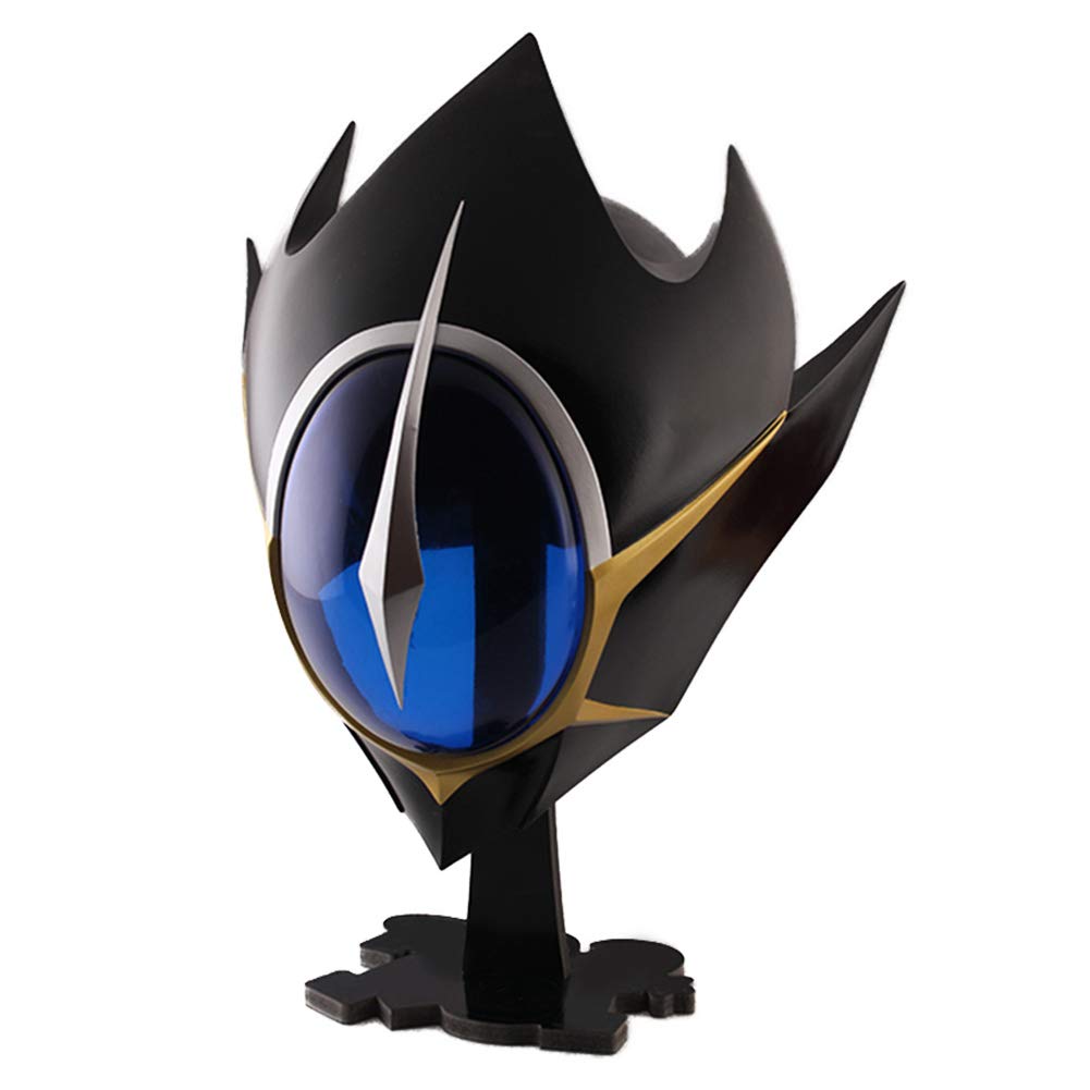 Evere Code Geass Mask Cosplay Helmet - Lelouch Zero 1:1 Scale Replica for Halloween, Anime Conventions & Collectors | Perfect for Cosplay, Roleplay & Display