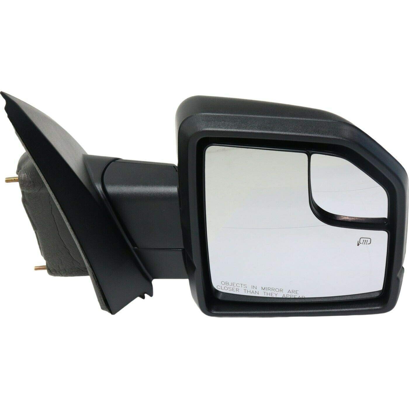 YueHao Heated Passenger Side Mirror RH FO1321523 - Replacement Right Hand Side View Mirror with Heating Function for Improved Visibility in Rain & Snow