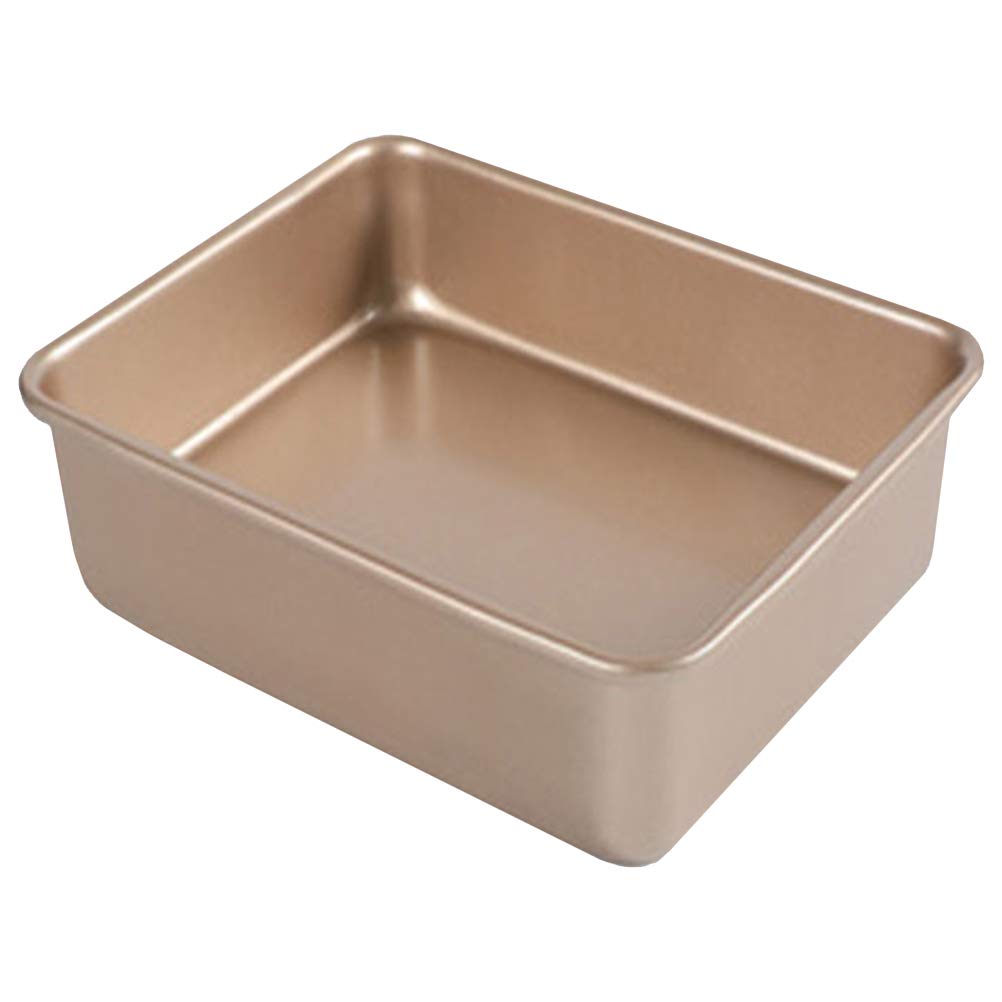 DOITOOL 1-Piece Square Baking Pan - Non-Stick Bread & Cake Pan - Durable Kitchen Bakeware for Brownies, Cakes & Bread (9x9 Inch) - Perfect for Home Baking, Parties & Holiday Treats