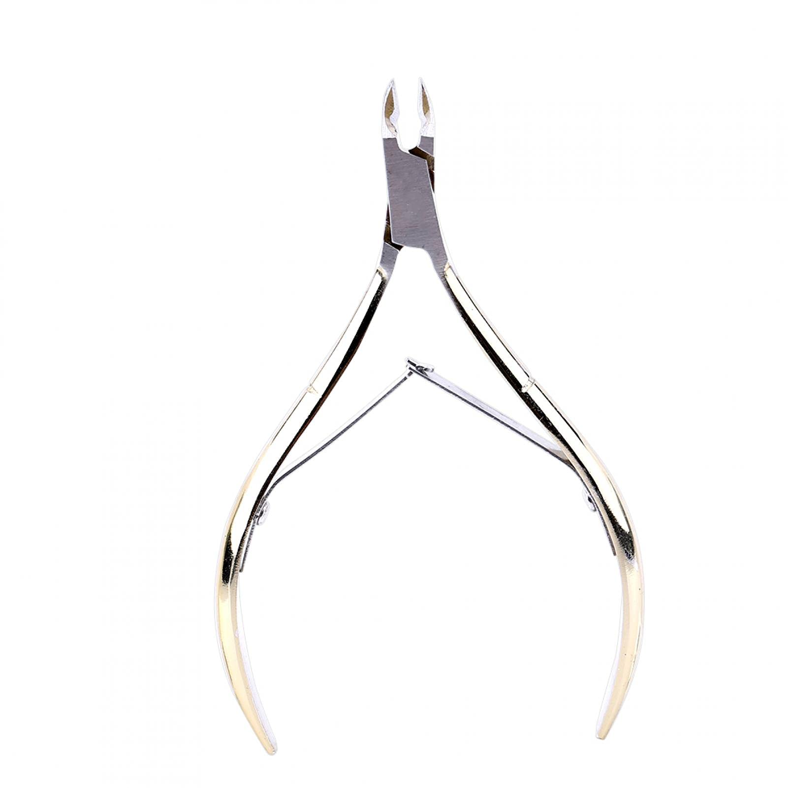 Professional Stainless Steel Cuticle Nippers & Toe Nail Clippers - Manicure & Pedicure Tool for Precise Nail Care at Home or Salon